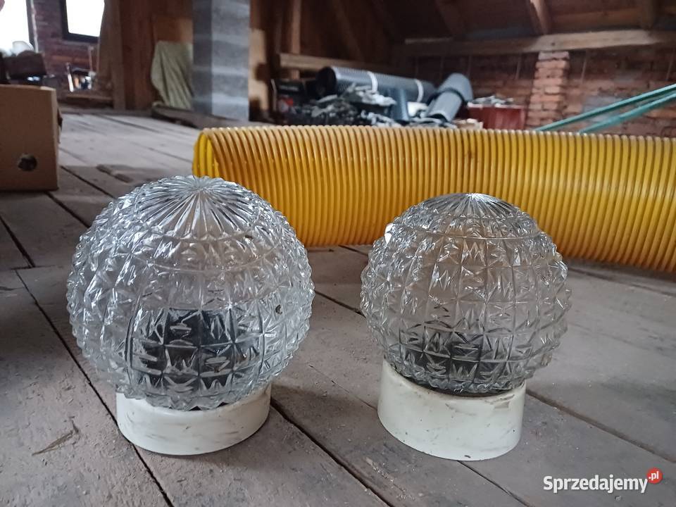 Dwie retro lampy z 60 tych lat Kamienicky Senov Lubań