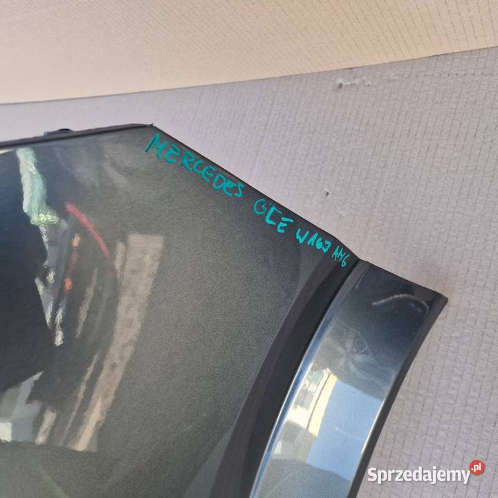 MERCEDES GLE W167 AMG ZDERZAK TYŁ TYLNY Bieleń