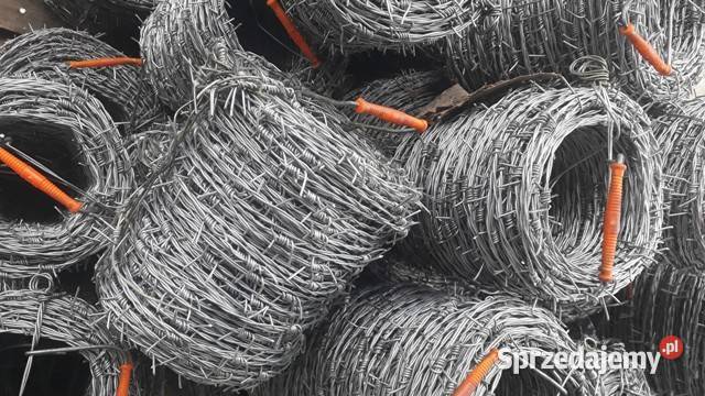 Drut kolczasty fi 16mm 100mb 250mb 500mb drut Biłgoraj