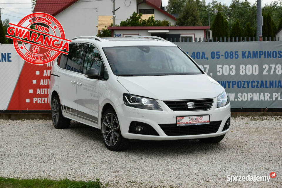 Seat Alhambra FR line 20TDi 150 DSG XI2018r elektrycznie ustawiane fotele Alhambra mazowieckie Kampinos
