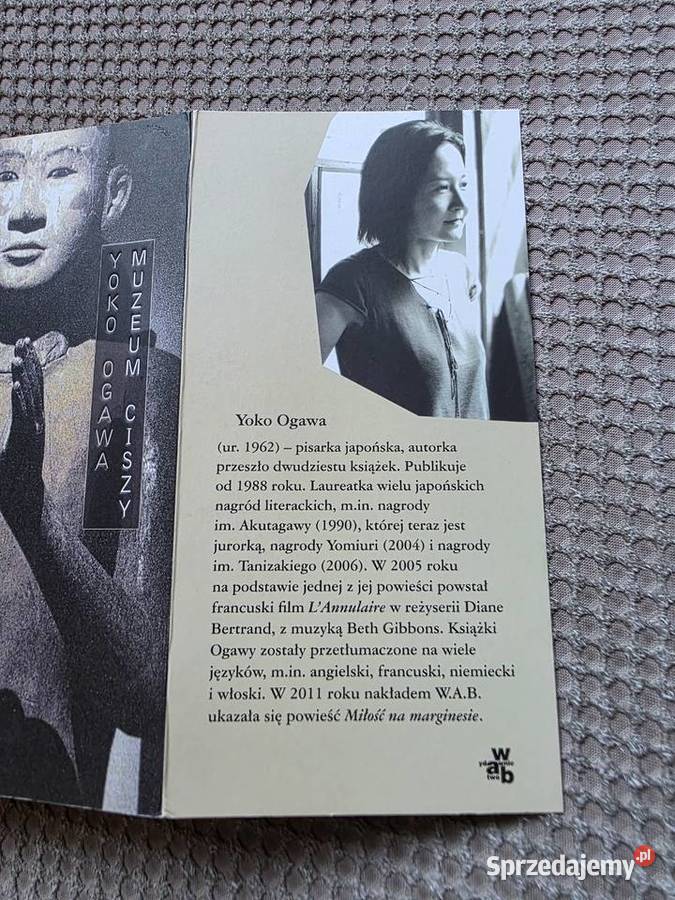 Muzeum ciszy Yoko Ogawa Kraków sprzedam