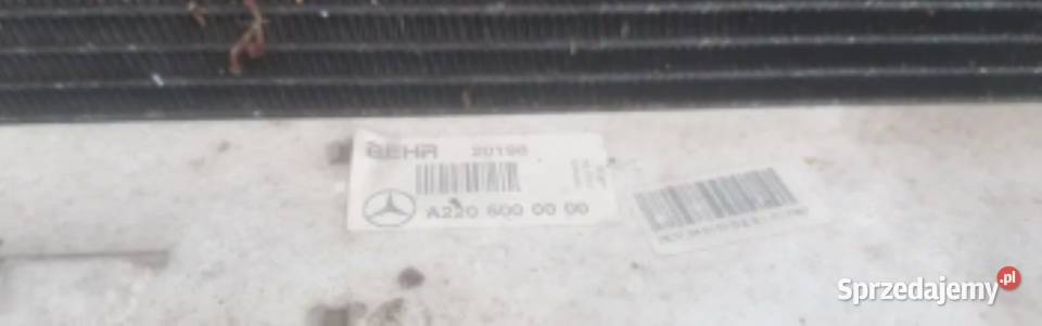 MERCEDES W220 2005 32 CDI CHŁODNICA WODY kujawsko-pomorskie Bydgoszcz sprzedam