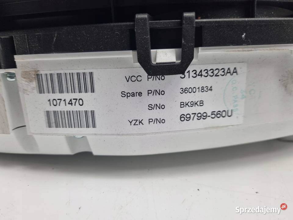 Volvo S60 II V60 I 20 D diesel LICZNIK ZEGARY Liczniki i zegary Chełm sprzedam