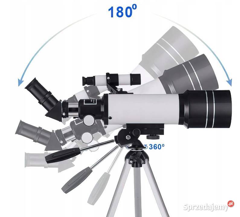 Teleskop Astrologiczny LUNETA 70mm Uchwyt n Białystok