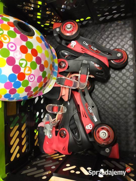 Rowery 3 sztuki duże i 2 małe rolki i kaski