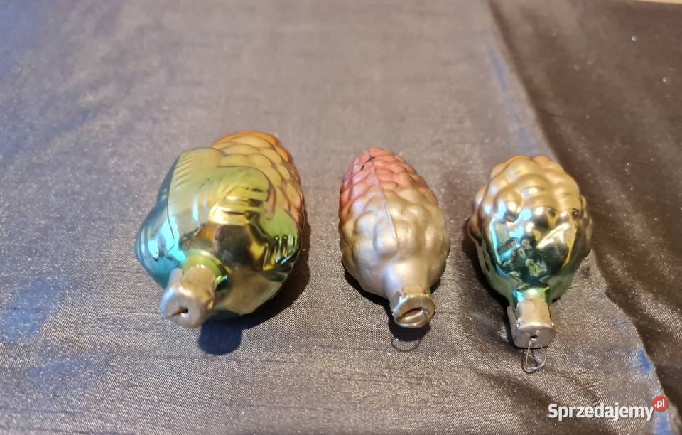 Unikatowe stare bombki SZYSZKI PRL Antyki, Sztuka, Kolekcje Warszawa