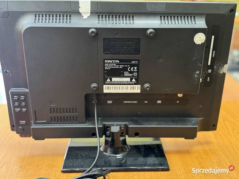 Telewizor LED Manta TV 19LHN123D 19 HD Ready Elbląg