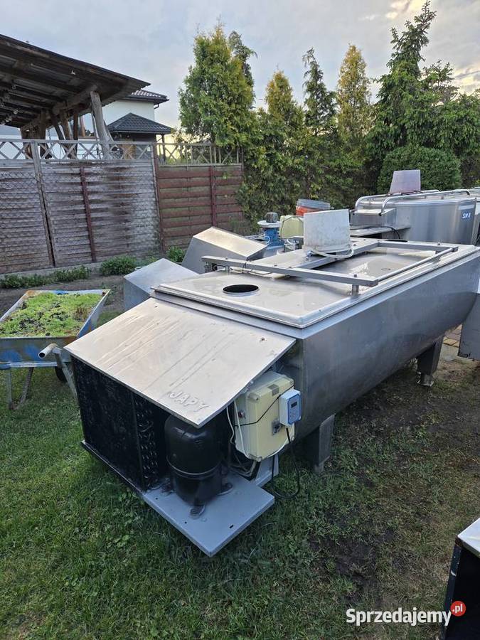 Schładzalnik do mleka 1000l Japy Szczutowo