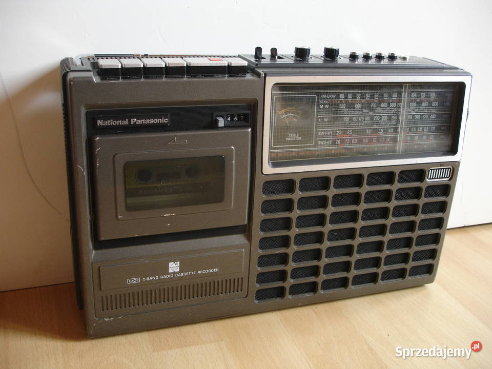 Radiomagnetofon PANASONIC NATIONAL RQ554 Zielona Góra sprzedam