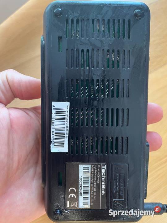 Dekoder TechniSat 00064925 HDD Set Top Box DVBT Warszawa