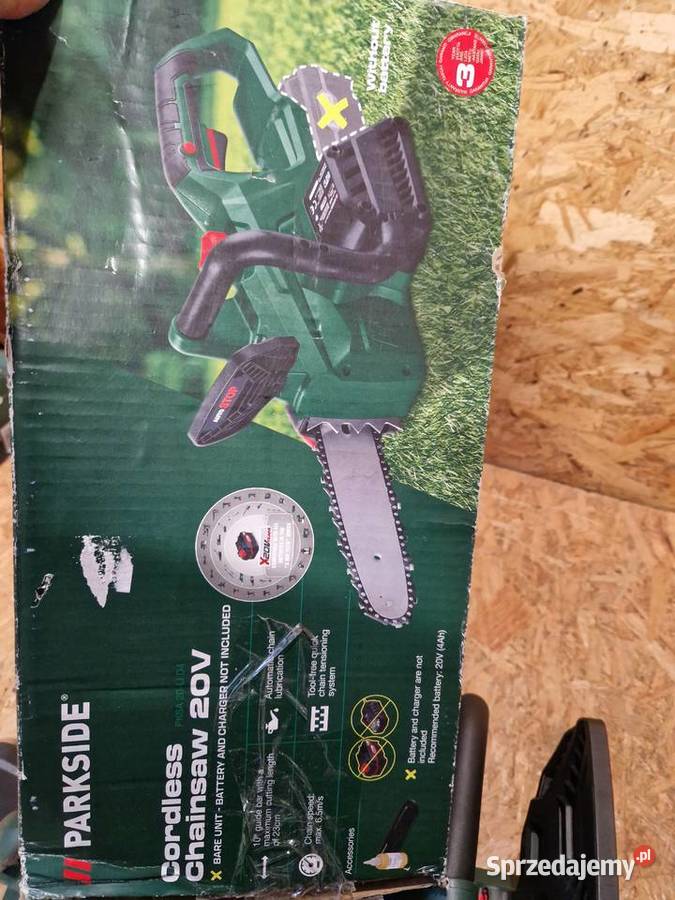 PARKSIDE Akumulatorowa piła łańcuchowa 20 V PKSA Głogowa