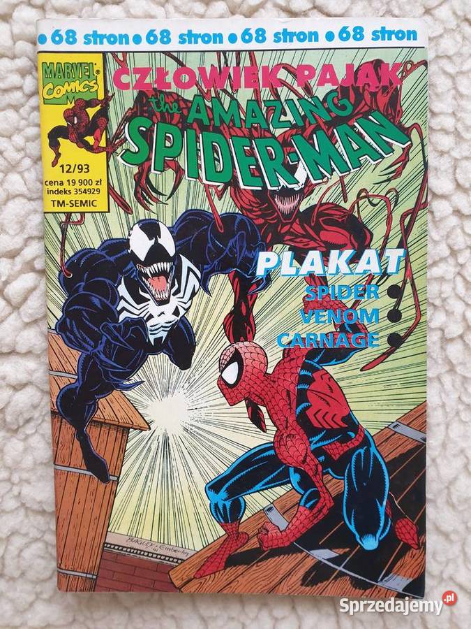 SpiderMan 1293 Plakat Venom Carnage