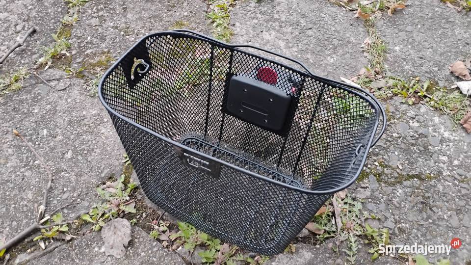Używany koszyk rowerowy na kierownicę odpinany śląskie Ruda Śląska