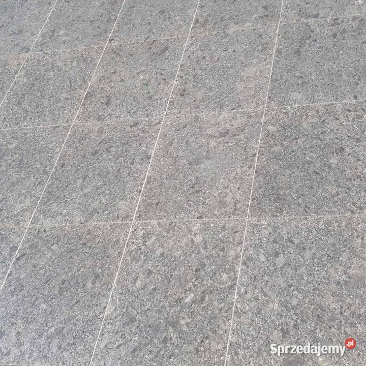 Płytki Granit Steel Grey leather 305x305x1 Rumia