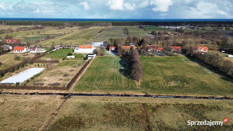 Działka idealna pod kempingi domki holenderskie pomorskie Karwieńskie Błoto Drugie