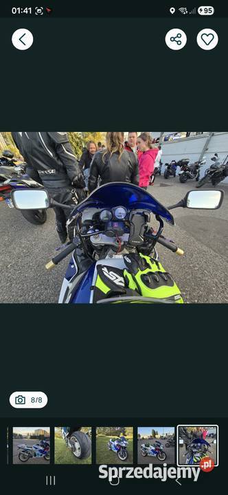 Suzuki Gsxr srad 750 Rumia