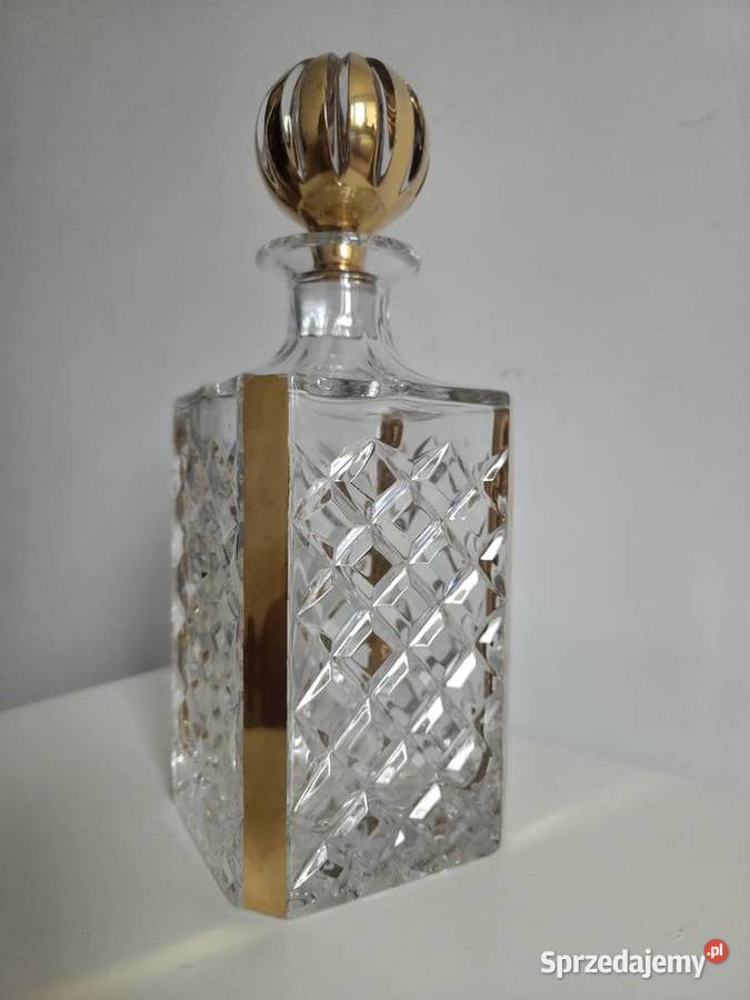 Karafka kryształ vintage PRL sprzedam