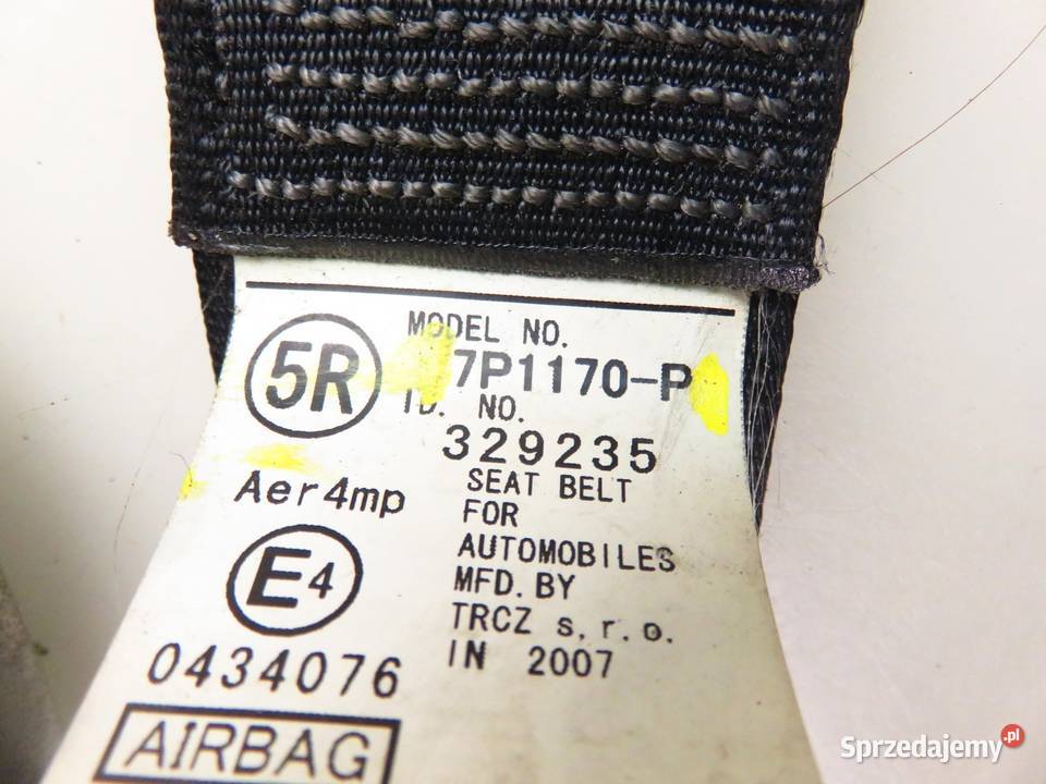 PAS PRAWY PRZEDNI CITROEN C1 7P1170P osobowe