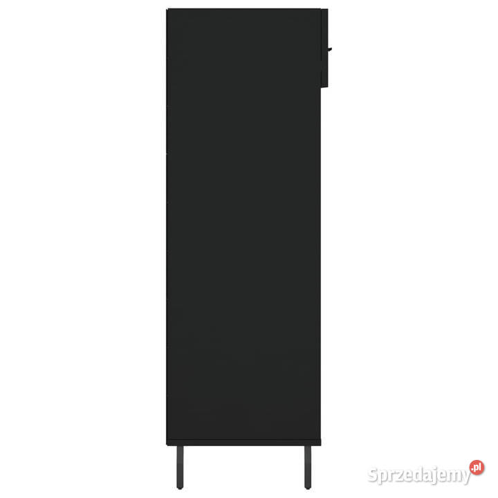Szafka na buty czarna 60x35x105 materiał mazowieckie