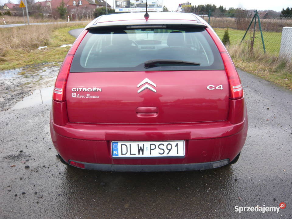 CITROEN C4 16 VTI bez wkładu bez rdzy ważne C4 Olszyna
