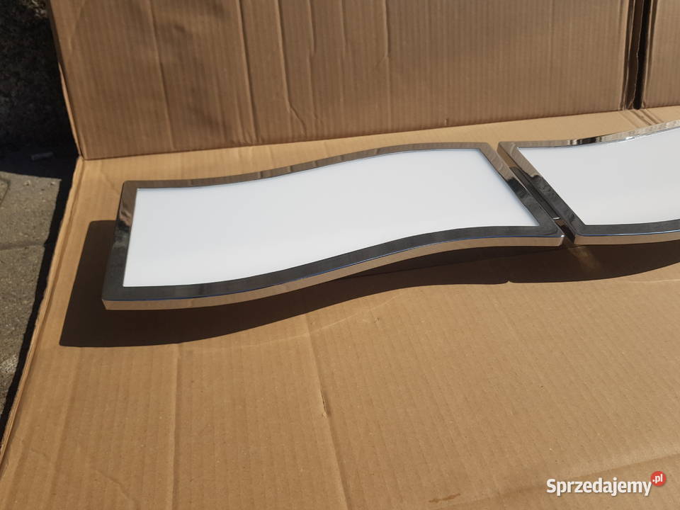 Lampa sufitowa plafon kinkiet ścienny FALA CHROM Warszawa