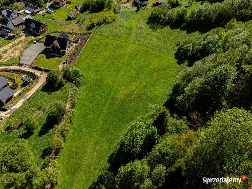Widokowa Działka na wzniesieniu z pozwoleniem Szlachtowa