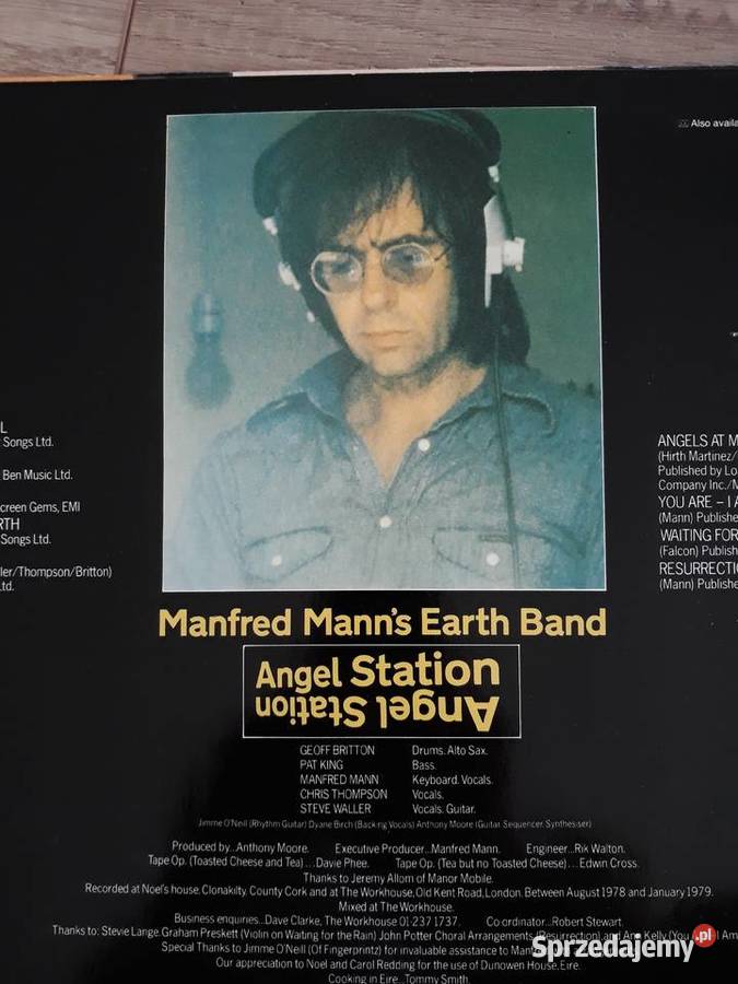 Manfred Manns Earth Band Angel Station płyta podkarpackie Rzeszów
