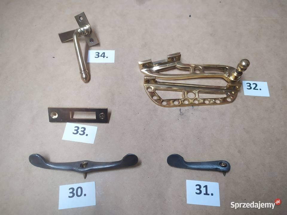 Zawrotnica Bagnetsztanga zabytkowe zamknięcia Paterek