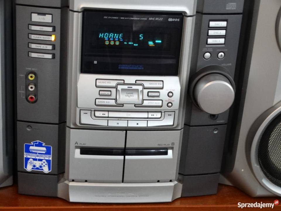 Wieża Sony HCDRG22 z kolumnami WYSYŁKA podkarpackie Jasło