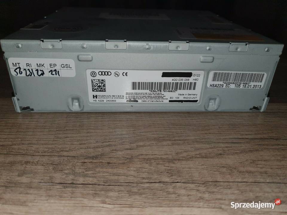 TUNER RADIOWY MODUŁ RADIOWY AUDI A4 A5 A6 Pozostałe Świerzawa