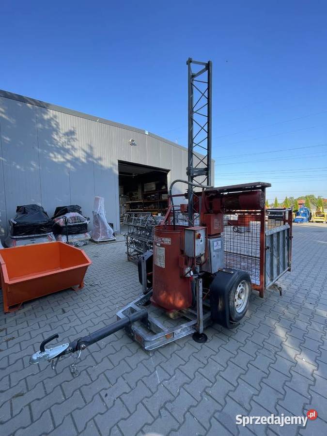 Winda budowlana STEINWEG OPTILIFT wciągarka 500 Ślesin