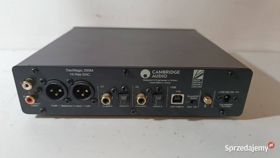Przetwornik DAC Cambridge Audio DacMagic 200M śląskie Katowice sprzedam