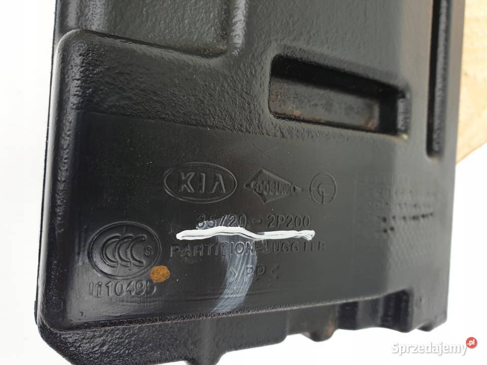 Kia Sorento II PODŁOGA PRZEGRODA BAGAŻNIKA