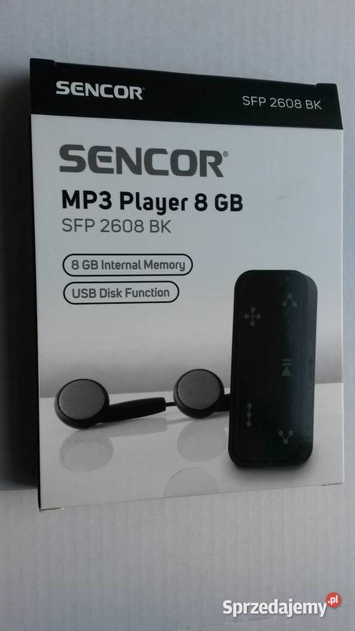 SENCOR odtwarzacz player MP3 8 GB NOWY Jaworzno Sprzedajemy.pl