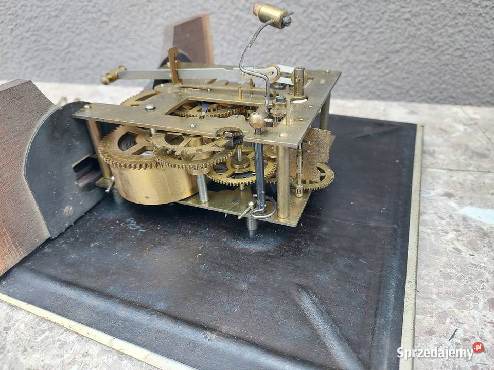 Stary zegar ścienny Junghans przedwojenny pomorskie Tczew