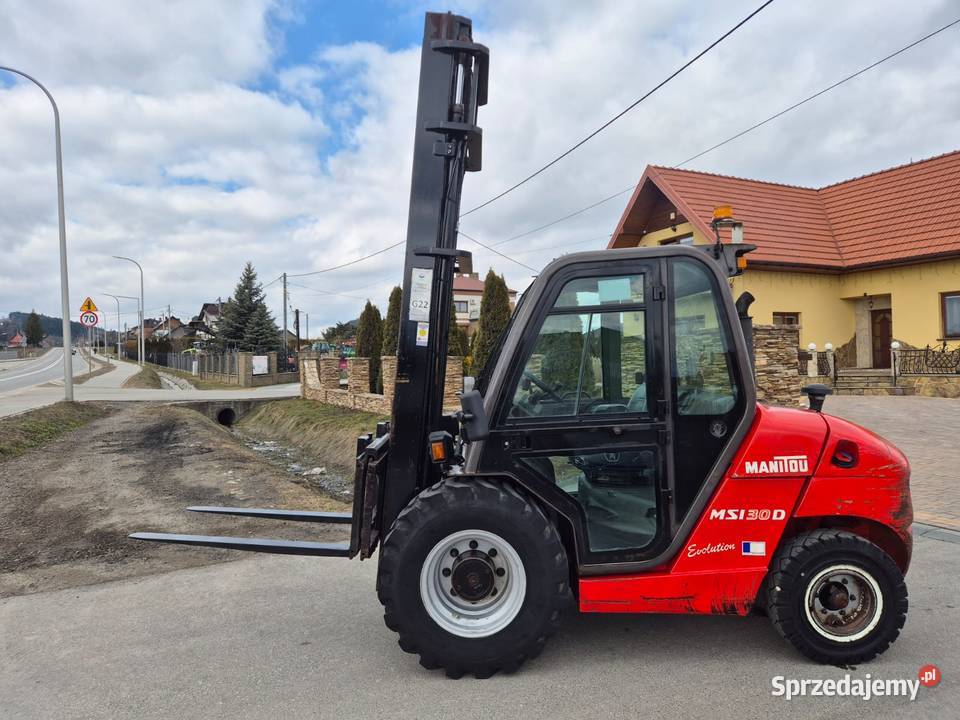 Wózek widłowy Manitou MSI 30 D Manitou Chełmiec