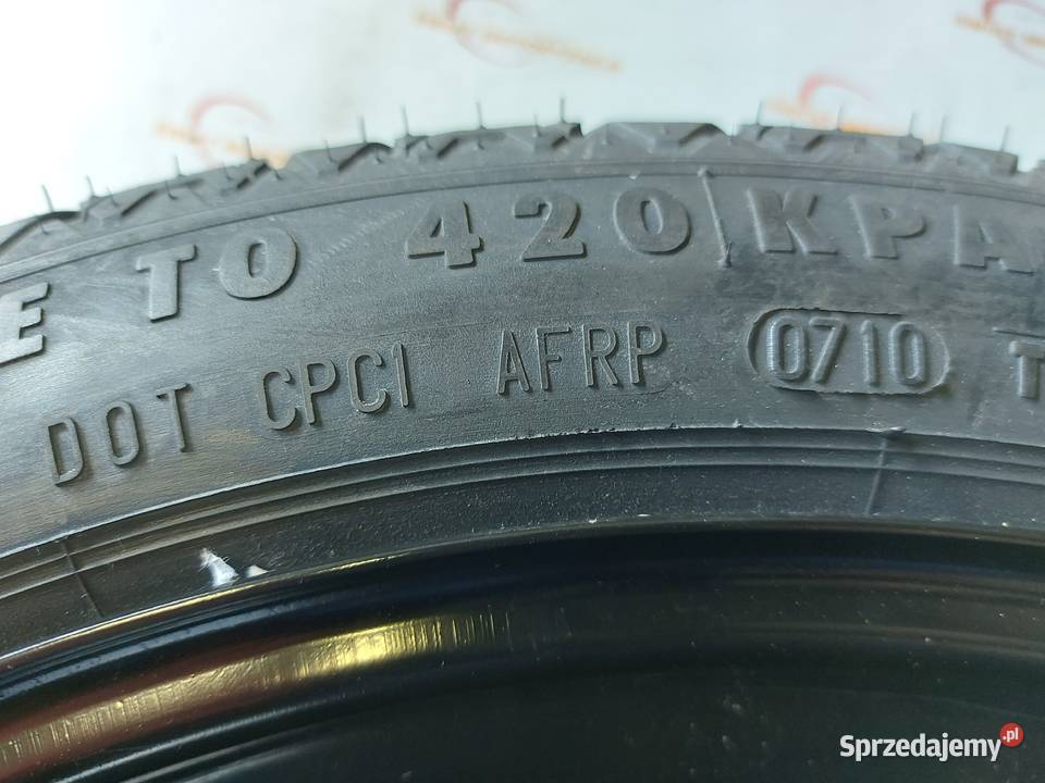 OPEL INSIGNIA A koło dojazdowe 1257017 98M 5x120