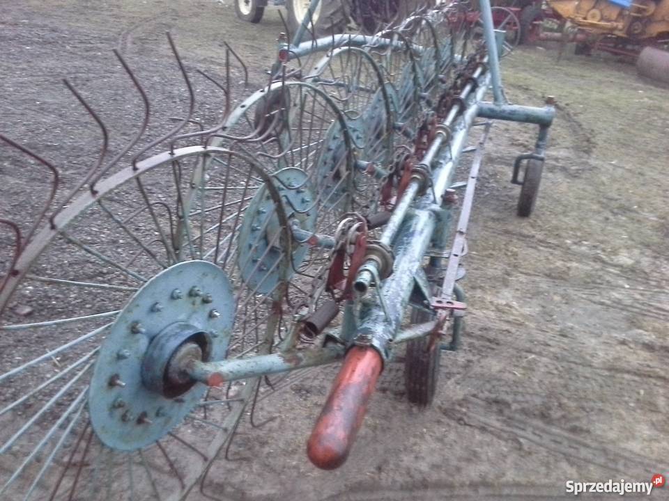 Zgrabiarka grabiarka wicher 7 gwiazd nieuszkodzony Redaki