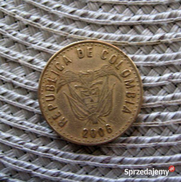Kolumbia 100 Peso 2006r wielkopolskie Kalisz