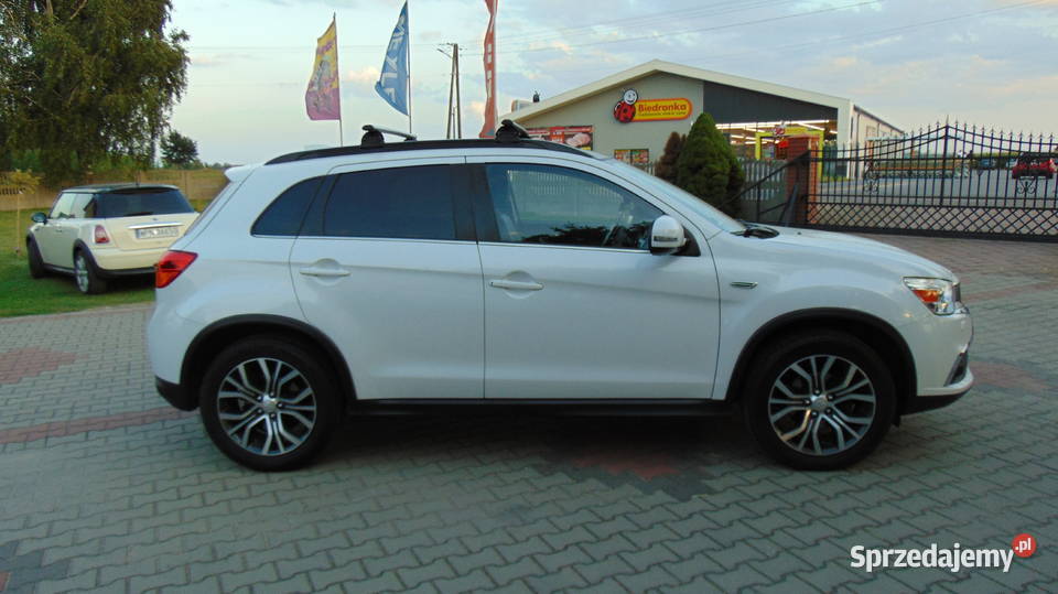 Piękny ASX 16 Diesel Skóra Kamera Cofania serwisowany w ASO