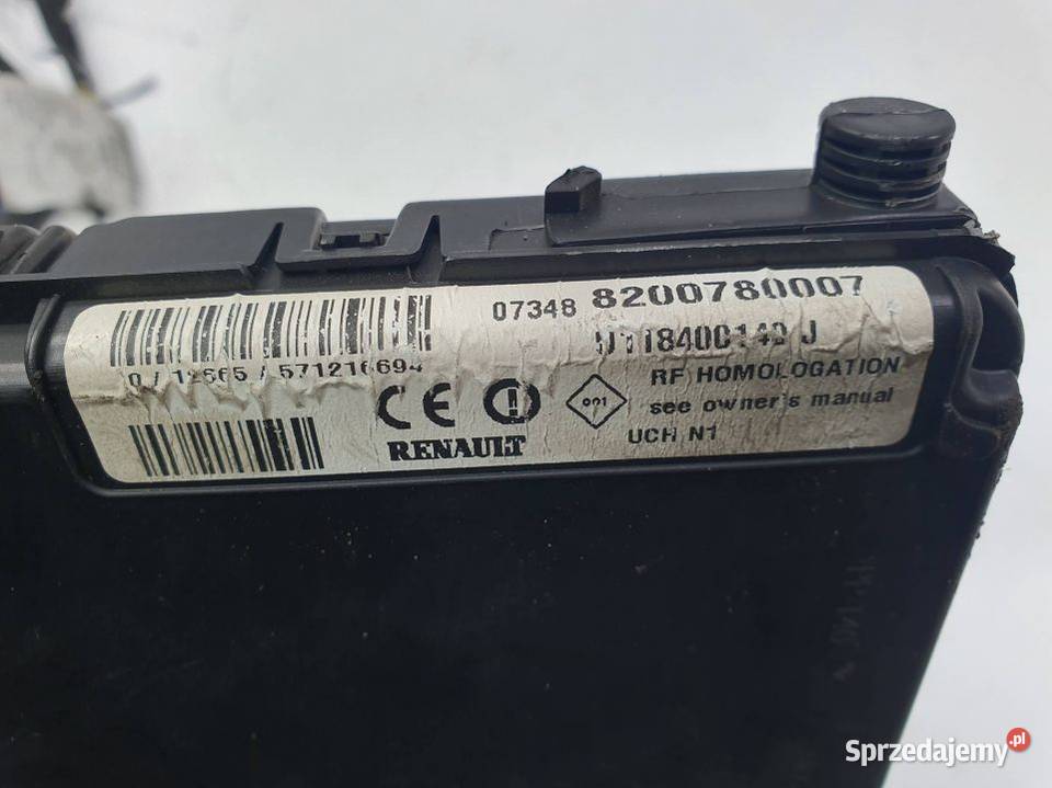 MODUŁ RENAULT MEGANE II 8200780007 kujawsko-pomorskie Lipno sprzedam