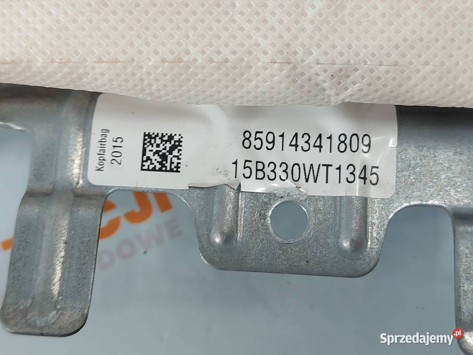 BMW F10 LIFT kurtyna AIRBAG prawa 306449810 Poduszki powietrzne Kielce sprzedam