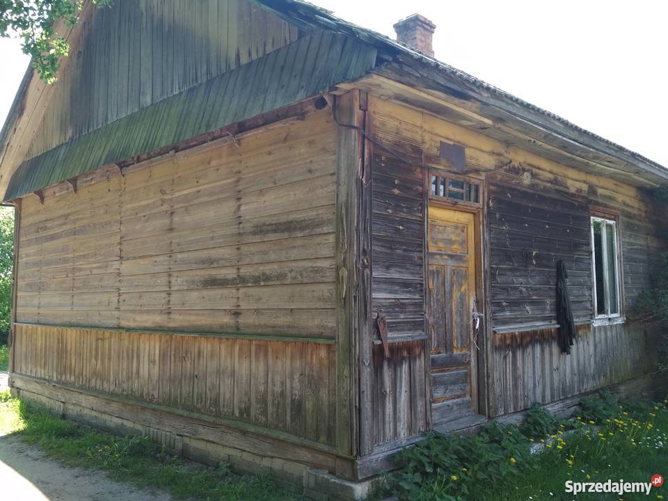 Drewniany dom do przeniesienia rozbiórki Domy Włodawa