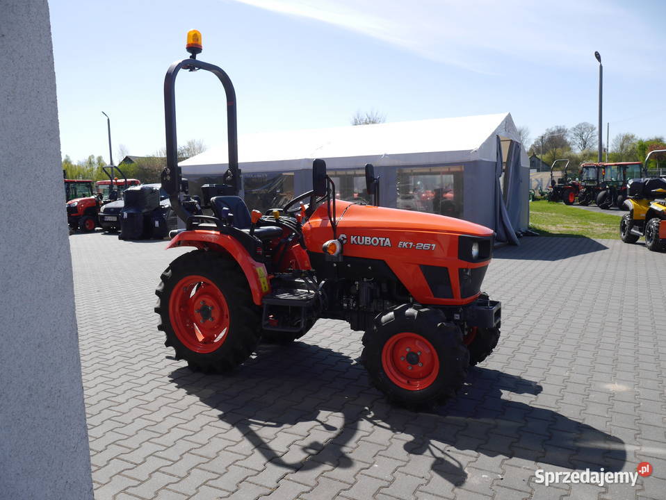 Kubota EK1261 Nowy 25 Homologacja Trzebieszów
