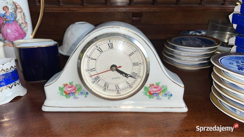 Zegar stojący Porcelanowy Pozostałe
