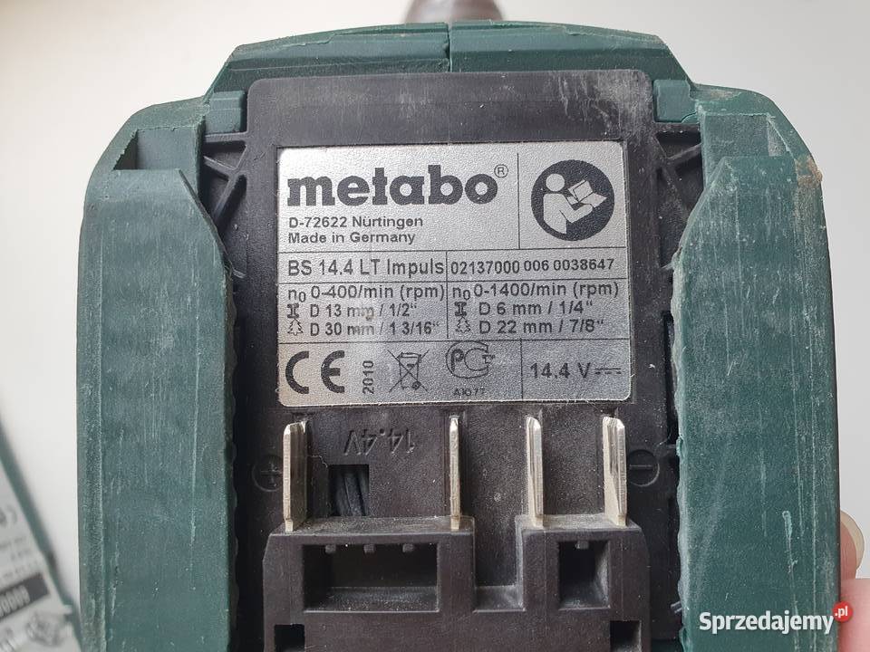 Metabo Wiertarkowkrętarka akumulatorowa BS 144 Chwaszczyno