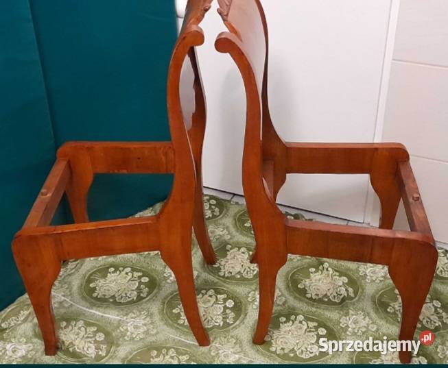Antyczne krzesła Biedermeier antyk