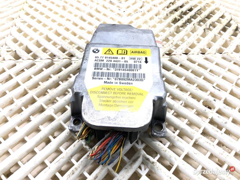 SENSOR AIRBAG BMW E61 9145400 0410 CZUJNIK podkarpackie