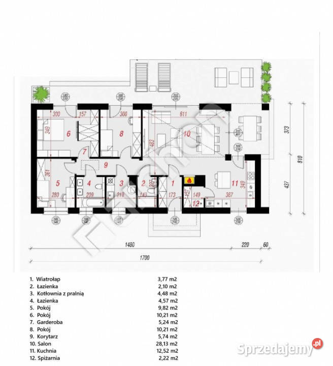 Dom budowany siebie nowoczesna bryła budynku Dębe