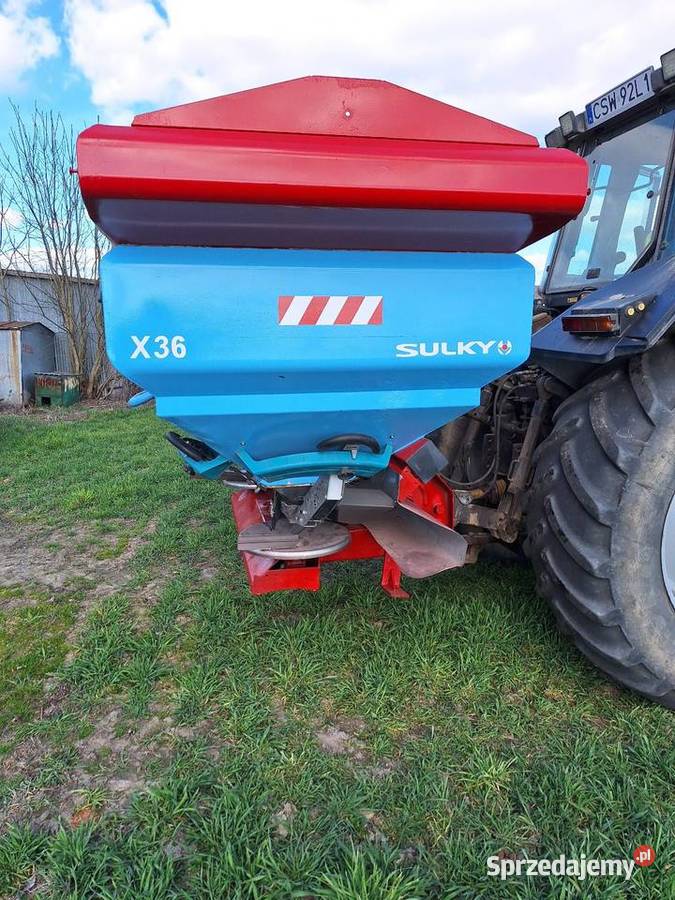 Rozsiewacz SULKY X36 kujawsko-pomorskie Gruczno